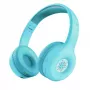 Headset TRUST Nouna binaural Bluetooth/USB-C kabelgebunden & kabellos, faltbar, für Kinder, blau, 4 cm Treiber