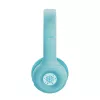 Headset TRUST Nouna binaural Bluetooth/USB-C kabelgebunden & kabellos, faltbar, für Kinder, blau, 4 cm Treiber