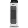 Elektrischer Keramikheizer NOVEEN PTC2000 — 2000 W, einstellbarer Thermostat, LED-Display, Timer, Fernbedienung, weiß