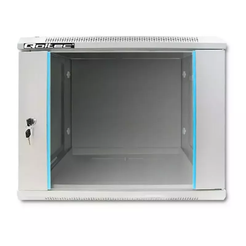 19 Zoll Rack-Schrank QOLTEC 9U Modell 54484, Abmessungen 600x500x450 mm