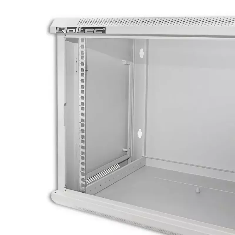 19 Zoll Rack-Schrank QOLTEC 9U Modell 54484, Abmessungen 600x500x450 mm