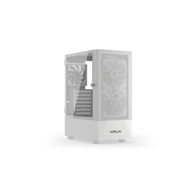 KRUX VAKO ATX PC-Gehäuse, RGB, weiß (KRXD005)