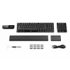 be quiet Dark Mount Silent Linear US ANSI Tastatur Gaming USB QWERTY US Englisch Schwarz