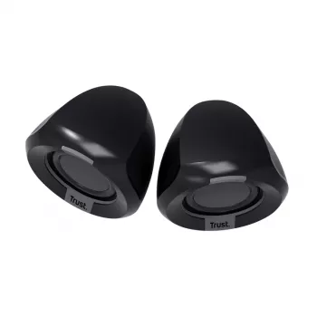 Trust Polo Lautsprecherset 4 W Universal Schwarz 2.0 Kanäle 1-Wege