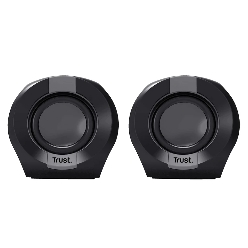 Trust Polo Lautsprecherset 4 W Universal Schwarz 2.0 Kanäle 1-Wege