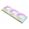 Gehäuselüfter ASUS Prime MR120 ARGB Weiß 120 mm, 1600 U/min, PWM, Gleitlager, 58 CFM