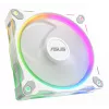 Gehäuselüfter ASUS Prime MR120 ARGB Weiß 120 mm, 1600 U/min, PWM, Gleitlager, 58 CFM