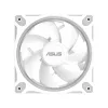 Gehäuselüfter ASUS Prime MR120 ARGB Weiß 120 mm, 1600 U/min, PWM, Gleitlager, 58 CFM