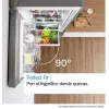 Kühl-Gefrierkombination Bosch Serie 4 KGN39VIEB freistehend 368 L, Energieeffizienzklasse E, Edelstahl, NoFrost, Gefrierteil unten