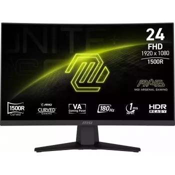 MSI MAG 244C Computer-Monitor 59,9 cm (23,6 Zoll) 1920 x 1080 Pixel Full HD LCD Schwarz