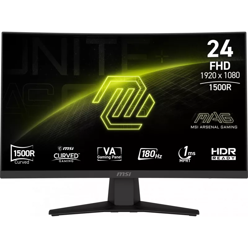 MSI MAG 244C Computer-Monitor 59,9 cm (23,6 Zoll) 1920 x 1080 Pixel Full HD LCD Schwarz