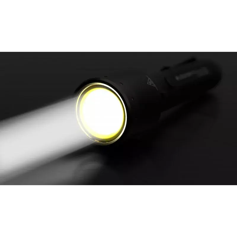 Hand Taschenlampe Led Lenser 502987, kompakter Aluminiumkörper, 1000 lm, 4800 mAh wiederaufladbarer Li‑Ion, IP68, 8000 K, 176 mm, 41 g