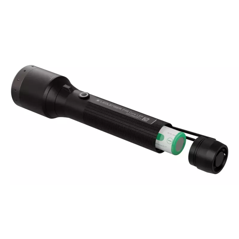 Hand Taschenlampe Led Lenser 502987, kompakter Aluminiumkörper, 1000 lm, 4800 mAh wiederaufladbarer Li‑Ion, IP68, 8000 K, 176 mm, 41 g