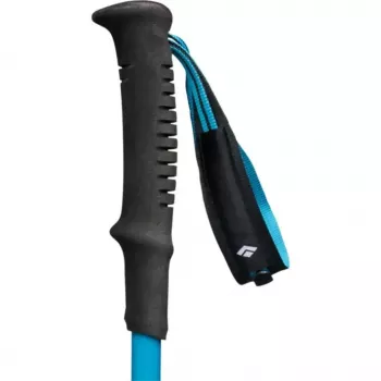 Trekkingstöcke Schwarz Diamond Distance Carbon Z — Carbon-Faltstöcke, 110 cm, 3 Segmente, 264 g