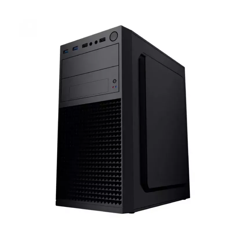 PC-Gehäuse GEMBIRD Fornax K300 Mini Tower — Mini-ITX/Micro ATX, SPCC, 2,17 kg, USB 3.2, 1x2,5-Zoll-Schacht, 4 Erweiterungssteckplätze