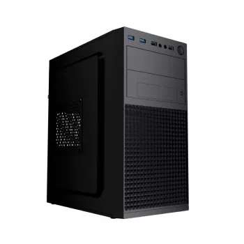 PC-Gehäuse GEMBIRD Fornax K300 Mini Tower — Mini-ITX/Micro ATX, SPCC, 2,17 kg, USB 3.2, 1x2,5-Zoll-Schacht, 4 Erweiterungssteckplätze