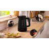 Elektro-Wasserkocher Bosch MyMoment TWK3M123 — 1,7 L, 2400 W, schwarz
