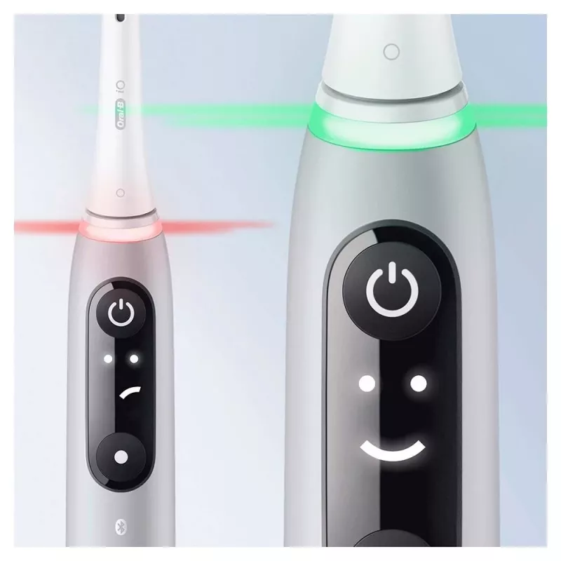 Oral-B iO elektrische Zahnbürste rotierende Zahnbürste Grau