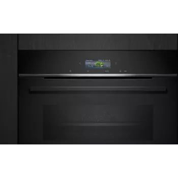 Siemens iQ700 HB734G1B1 Backofen 71 L 3600 W Schwarz