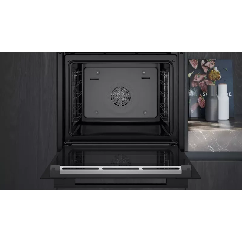 Siemens iQ700 HB734G1B1 Backofen 71 L 3600 W Schwarz