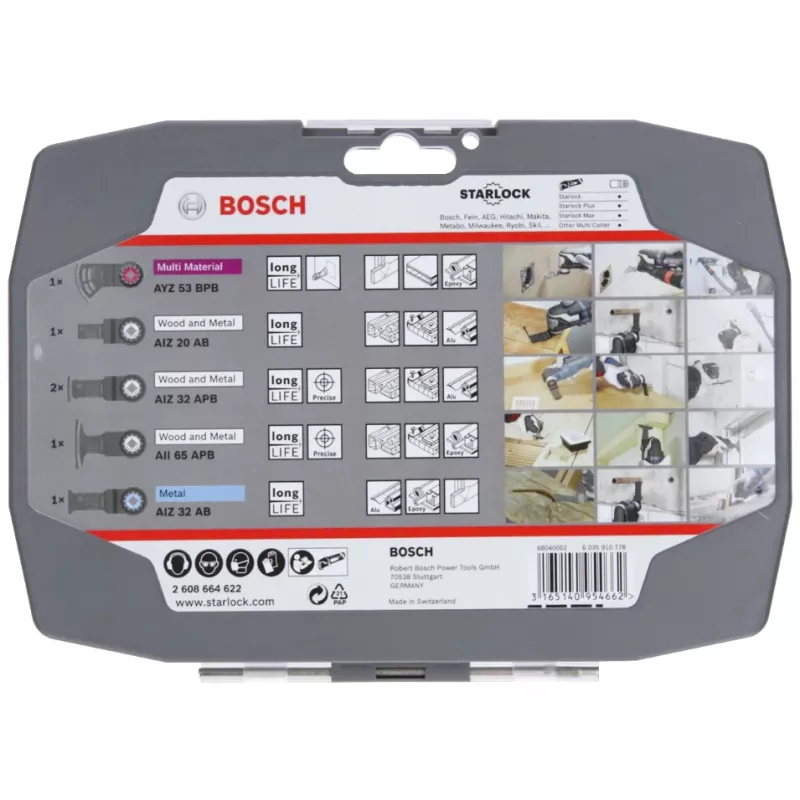 Bosch 2608664622, Schwarz, Bosch, Ersatzklinge Bosch 2608664622. Produktfarbe: Schwarz, Markenkompatibilität: Bosch, Produkttyp: Ersatzklinge