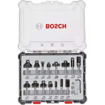 Bosch 2 607 017 471 Oberfräser, Fräser-Set 15 Stück(e)