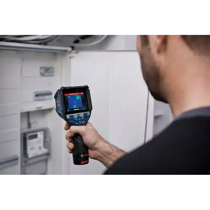 Bosch GTC 600 C Rauschäquivalente Temperaturdifferenz (NETD) IR Schwarz, Blau 256 x 192 Pixel Integriertes Display LCD