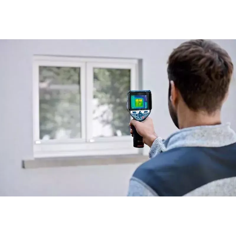 Bosch GTC 600 C Rauschäquivalente Temperaturdifferenz (NETD) IR Schwarz, Blau 256 x 192 Pixel Integriertes Display LCD