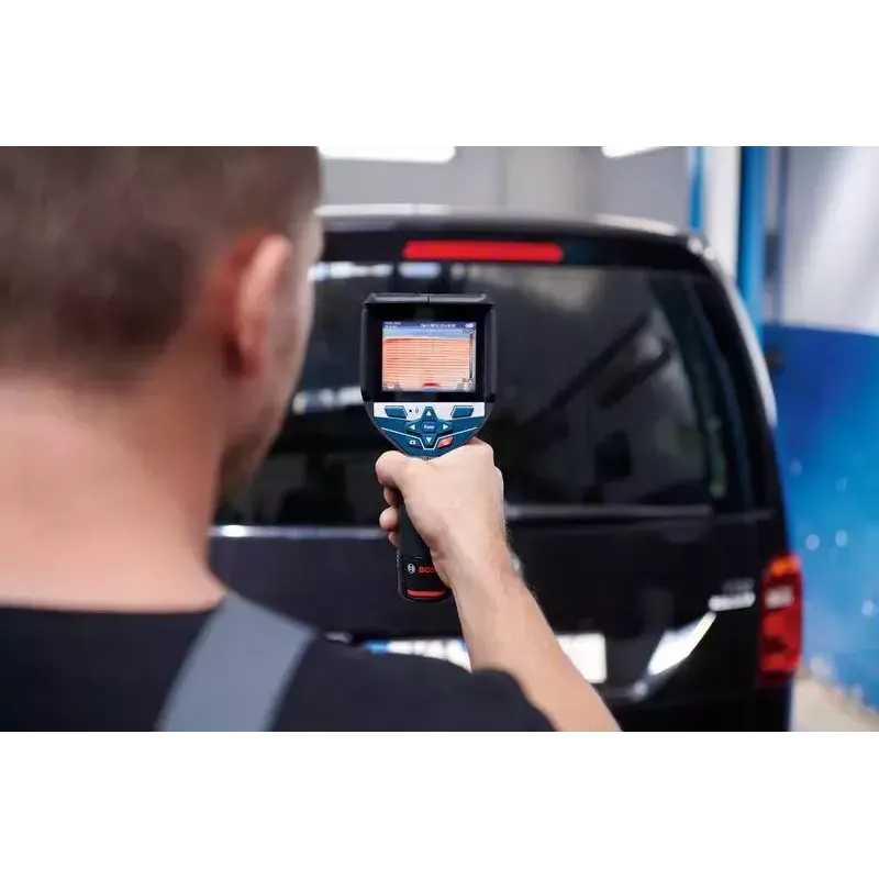 Bosch GTC 600 C Rauschäquivalente Temperaturdifferenz (NETD) IR Schwarz, Blau 256 x 192 Pixel Integriertes Display LCD