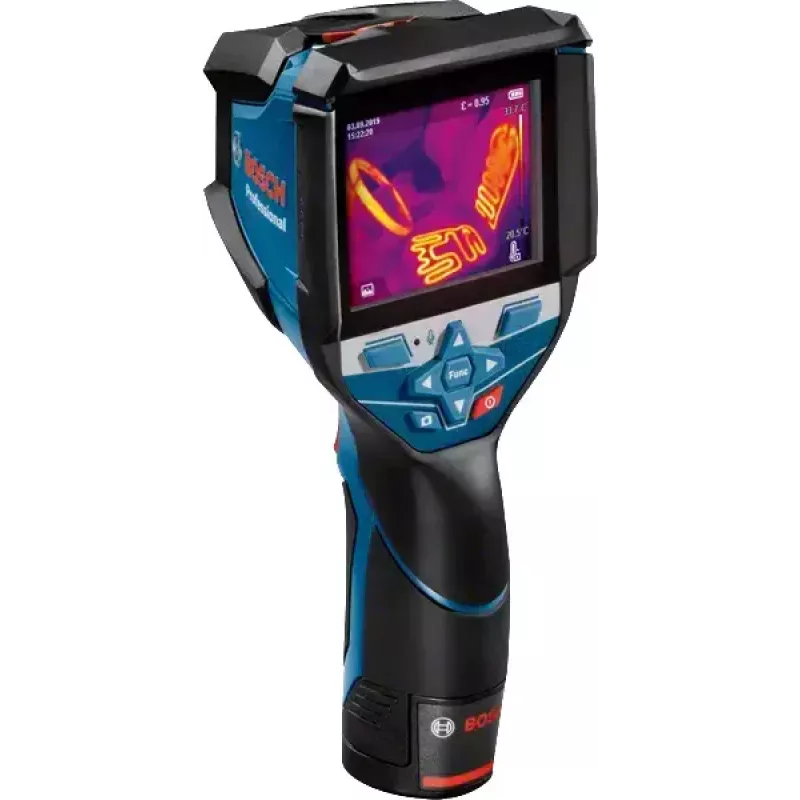 Bosch GTC 600 C Rauschäquivalente Temperaturdifferenz (NETD) IR Schwarz, Blau 256 x 192 Pixel Integriertes Display LCD