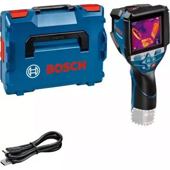 Bosch GTC 600 C Rauschäquivalente Temperaturdifferenz (NETD) IR Schwarz, Blau 256 x 192 Pixel Integriertes Display LCD