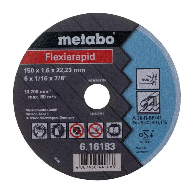Winkelschleifer Metabo W 18 LTX 150 QUICK 600404650