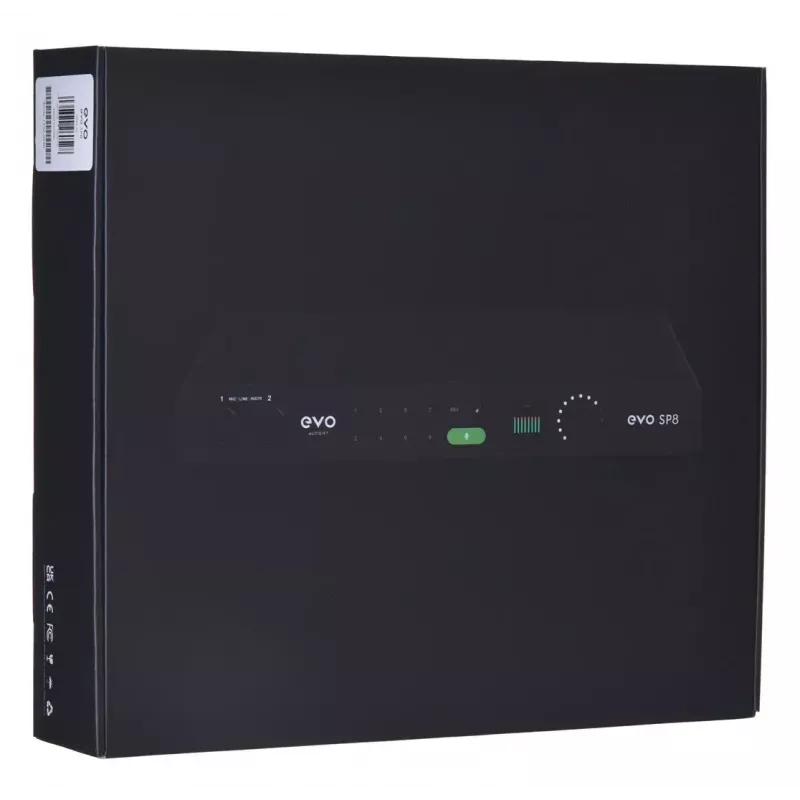 8-Kanal-Mikrofonvorverstärker Audient EVO SP8 24-bit 96kHz