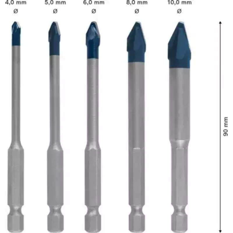 Bosch Expert 2 608 900 597 Bohrer-Set Bohrersatz 5 Stück