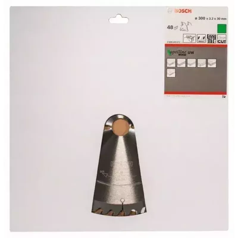 Kreissägeblatt Bosch 2 608 640 672 30 cm Bohrung 3 cm