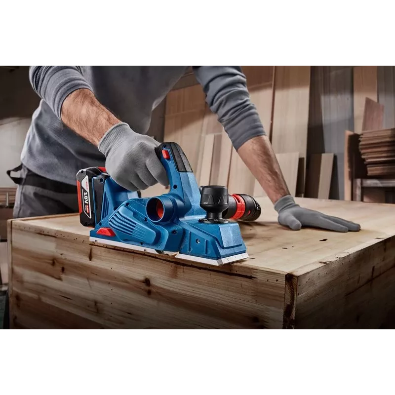 Bosch GHO 185-LI Schwarz, Blau 14000 RPM