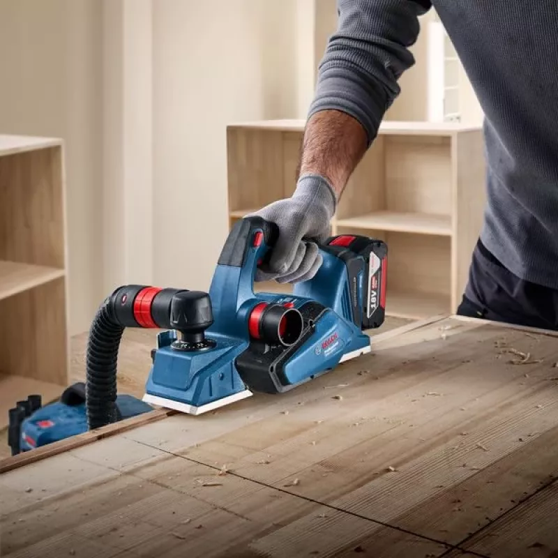 Bosch GHO 185-LI Schwarz, Blau 14000 RPM