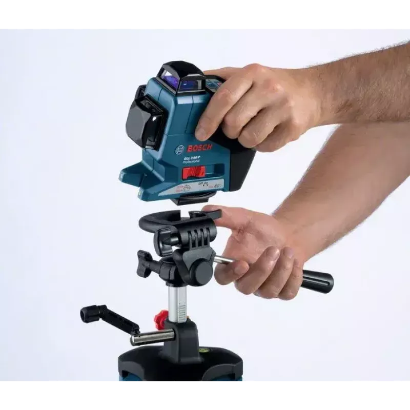 Bosch BT 250 Professional Stativ Lasernivelliergerät 3 Bein(e) Blau, Weiß