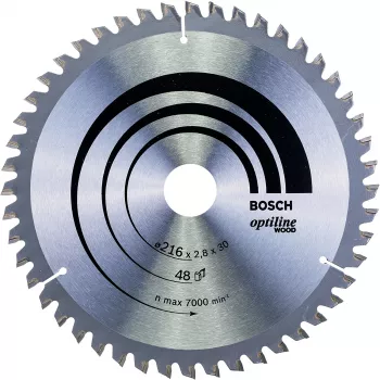 Bosch Optiline Wood Kreissägeblätter, Holz, 30,5 cm, Bosch, 640 g, 1 St.