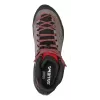 Salewa MTN Trainer Mid GTX Male Adult Charcoal Grau Red Leather Suede Vibram
