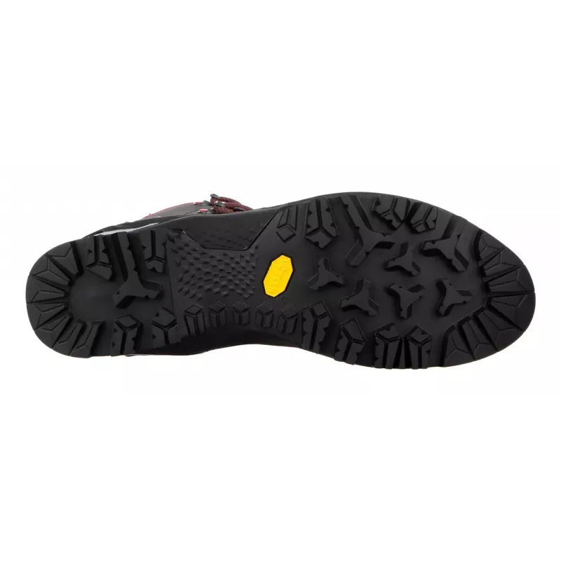 Salewa MTN Trainer Mid GTX Male Adult Charcoal Grau Red Leather Suede Vibram