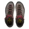 Salewa MTN Trainer Mid GTX Male Adult Charcoal Grau Red Leather Suede Vibram
