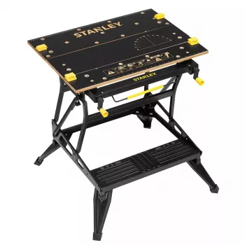 Holzbearbeitungswerkbank Stanley STST83800-1 Bambus Stahl Schwarz Gelb 625 mm