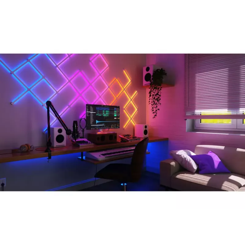 Nanoleaf Lines Squared Erweiterungspackung Sonstige Weiß RGB IP20