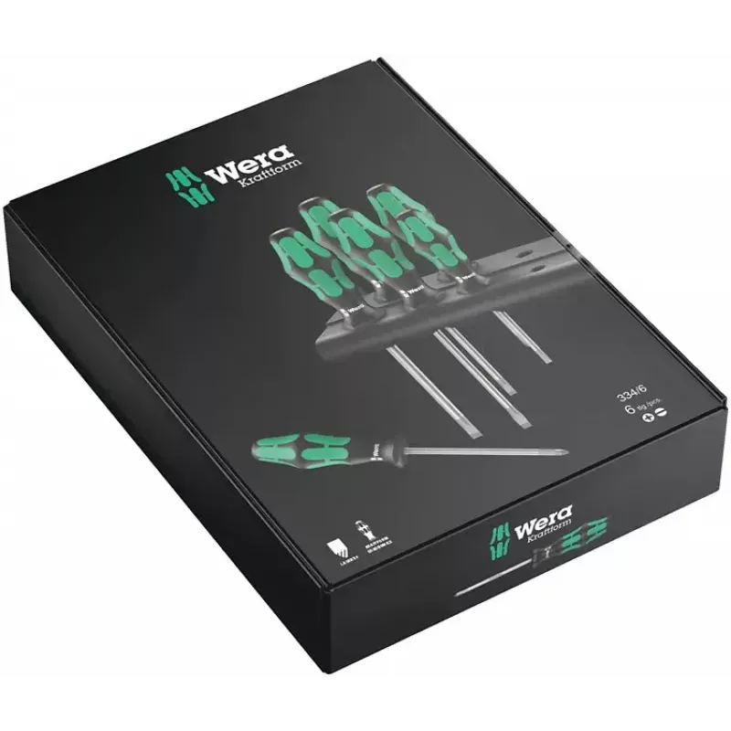 Tool Set Wera 334/6 Kraftform