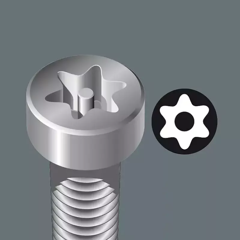 L-TORX-Schlüssel Wera 967/9 TX BO