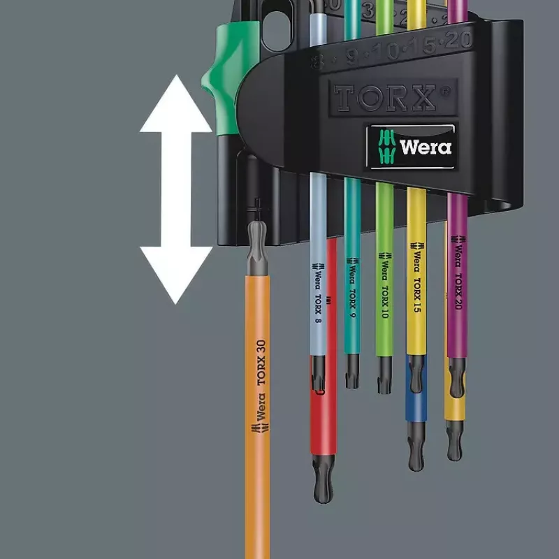 L-TORX-Schlüssel Wera 967/9 TX BO