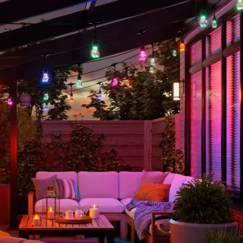 Outdoor-Lichterkette Nanoleaf Essentials NF084E00-20SLO 15 m mehrfarbig Matter