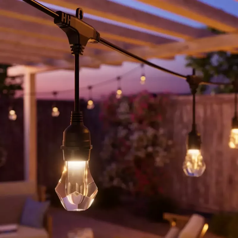 Outdoor-Lichterkette Nanoleaf Essentials NF084E00-20SLO 15 m mehrfarbig Matter