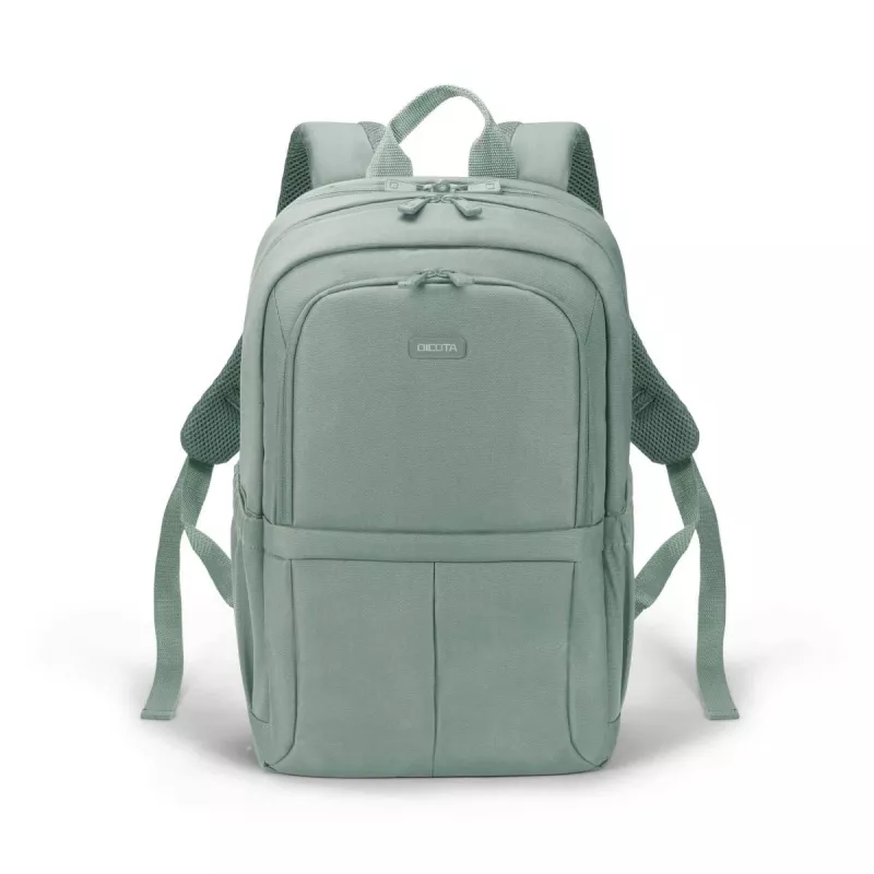 DICOTA Eco Backpack Scale - 13-15,6 Zoll Notebook-Rucksack - Grau / 600d recyceltes PET